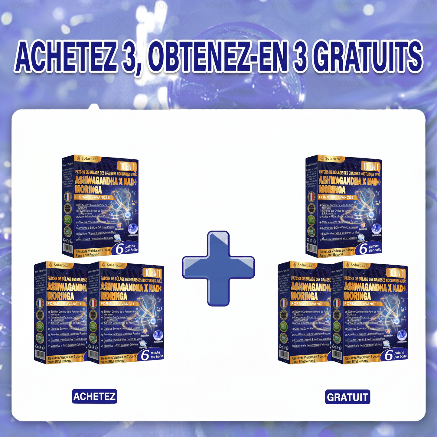 Solaroza® NIGHT-TIME FAT BURNING PATCHES! ZERO PILLS & ZERO WASTE & ZERO STRUGGLE & 100% RESULTS.