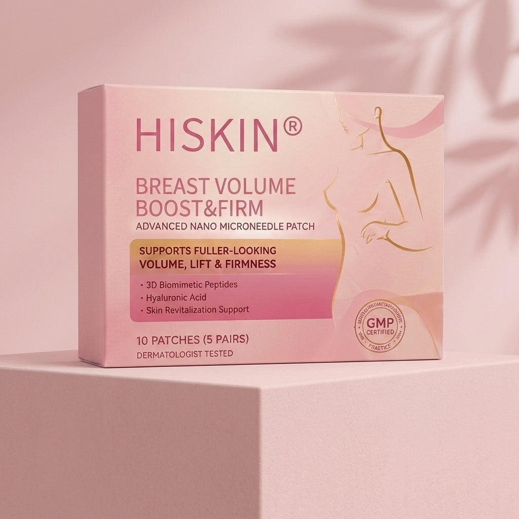 HISKIN® Advanced Volumizing & Firming Micro-Infusion Patch: Targeted Nano-Tech for a Fuller, Lifted Bust