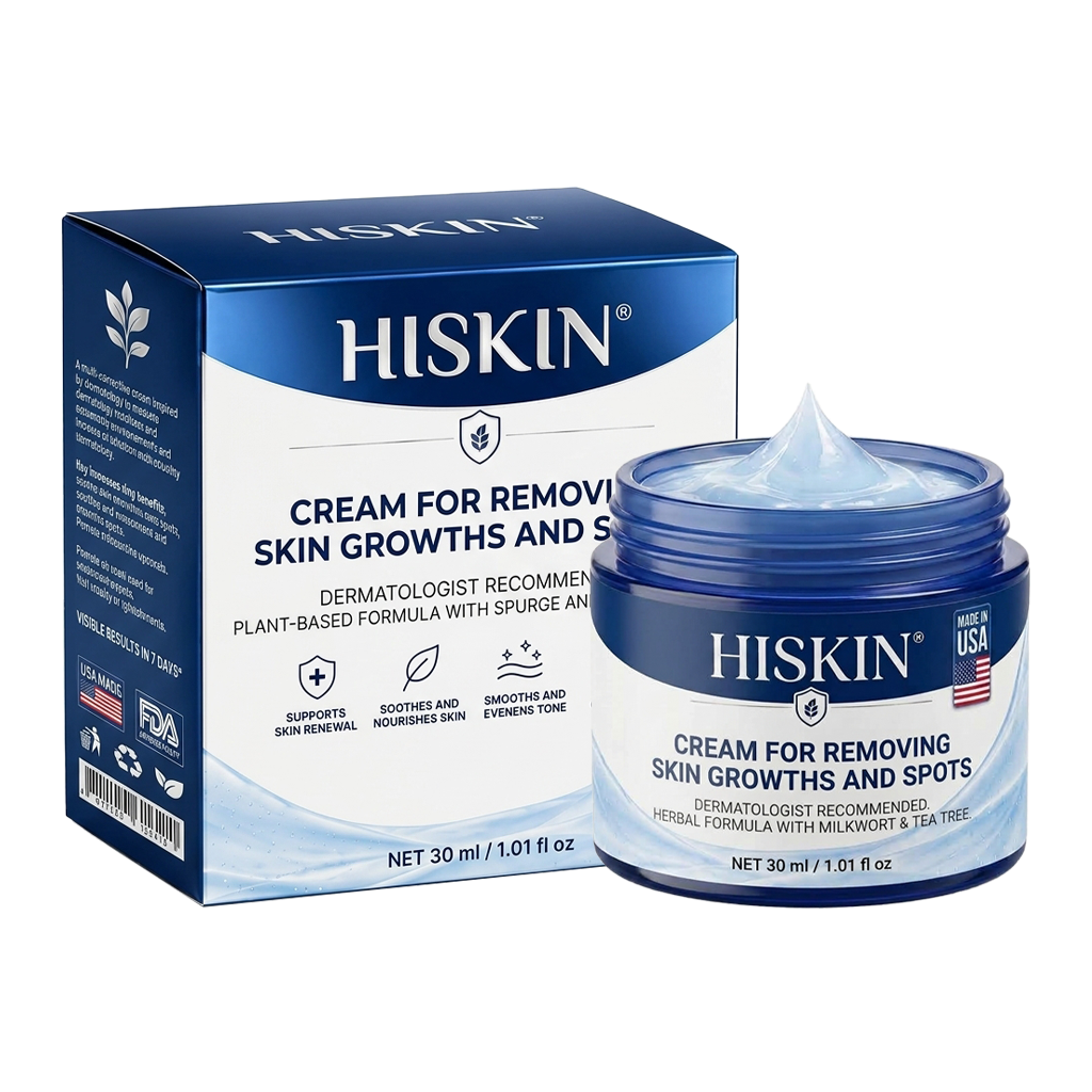HISKIN® 10-in-1 Targeted Skin Tag & Dark Spot Cream – 7-Day Painless, Scar-Free Herbal Formula