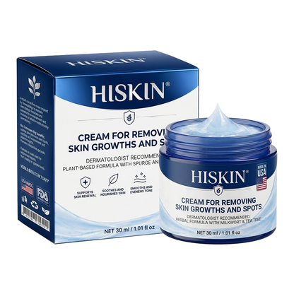 HISKIN® 10-in-1 Targeted Skin Tag & Dark Spot Cream – 7-Day Painless, Scar-Free Herbal Formula