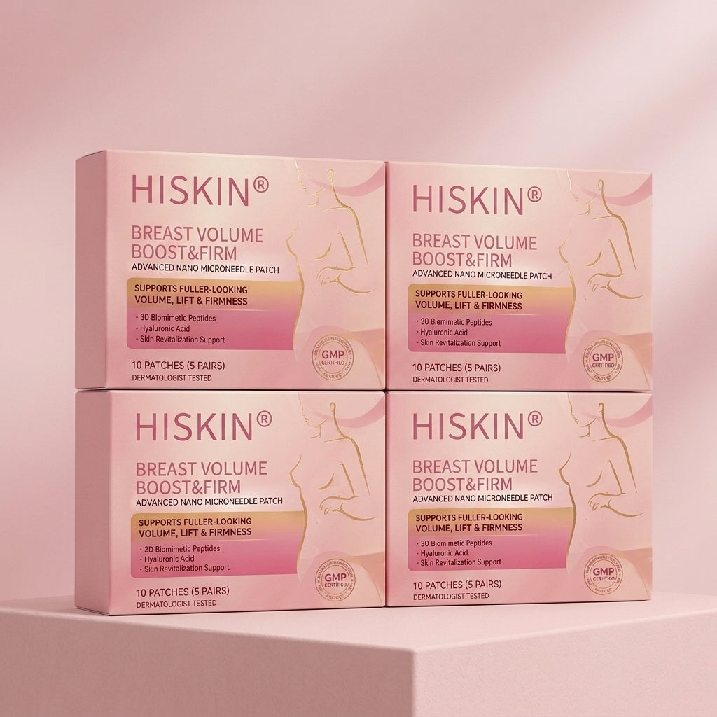 HISKIN® Advanced Volumizing & Firming Micro-Infusion Patch: Targeted Nano-Tech for a Fuller, Lifted Bust