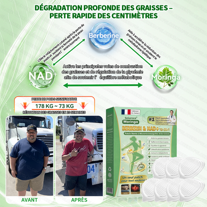 Boutique Officielle 🇫🇷 | ✅️ Patch Minceur Solaroza® 10-en-1 : Relancez le Métabolisme et Brûlez les Graisses (NAD+ & Berbérine)