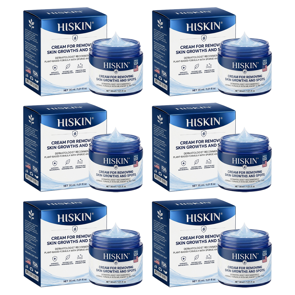 HISKIN® 10-in-1 Targeted Skin Tag & Dark Spot Cream – 7-Day Painless, Scar-Free Herbal Formula