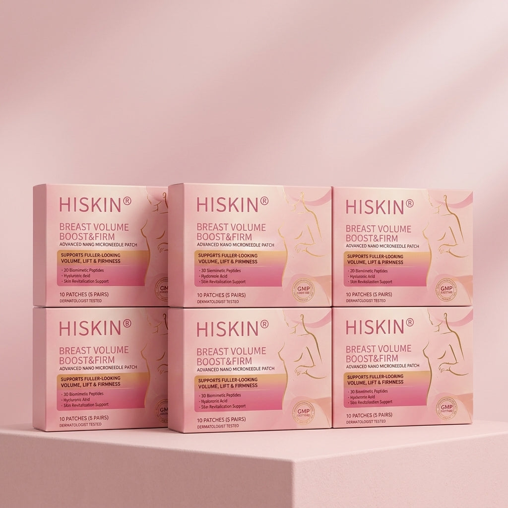 HISKIN® Advanced Volumizing & Firming Micro-Infusion Patch: Targeted Nano-Tech for a Fuller, Lifted Bust