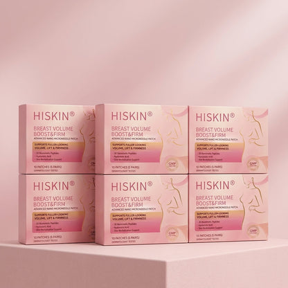 HISKIN® Advanced Volumizing & Firming Micro-Infusion Patch: Targeted Nano-Tech for a Fuller, Lifted Bust