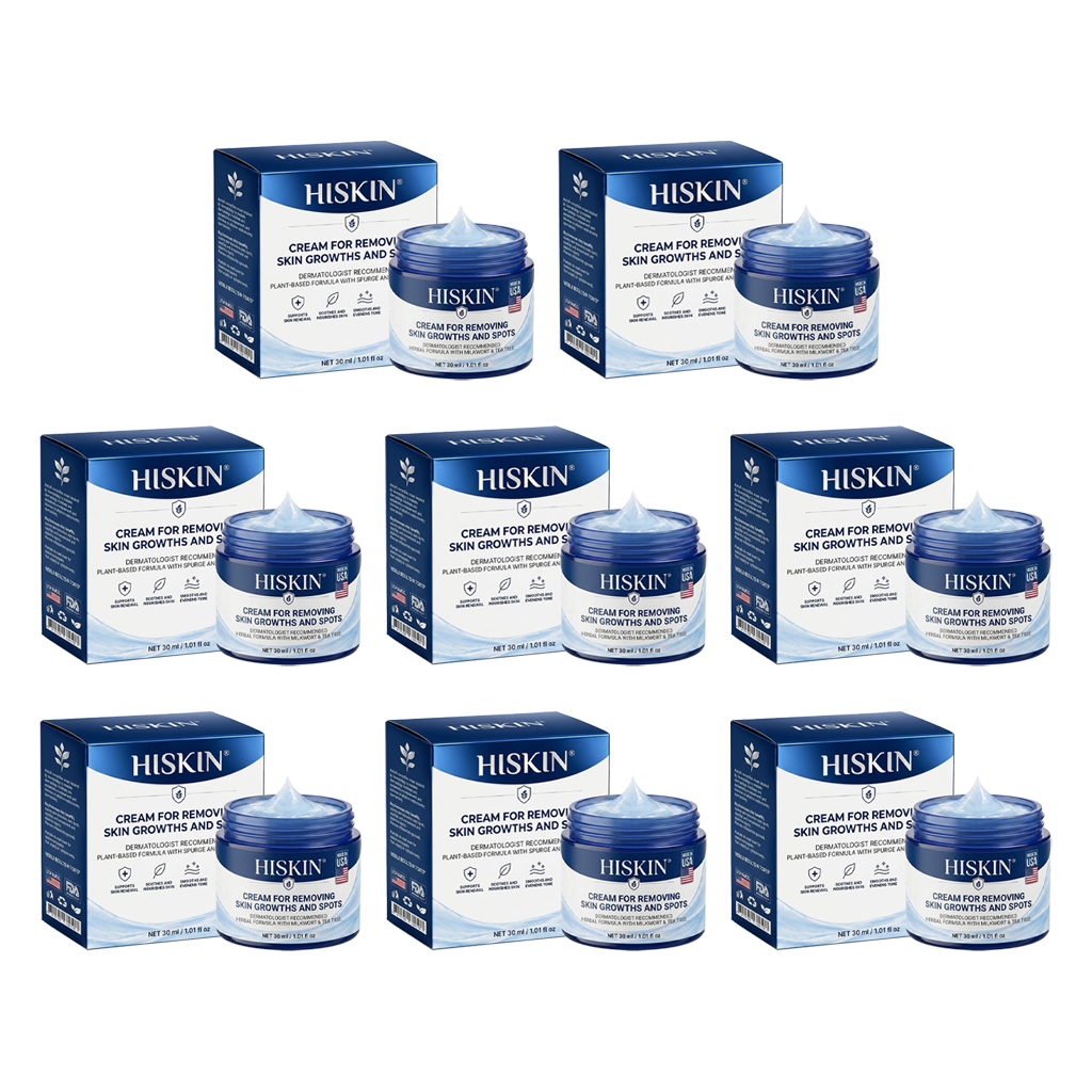 HISKIN® 10-in-1 Targeted Skin Tag & Dark Spot Cream – 7-Day Painless, Scar-Free Herbal Formula
