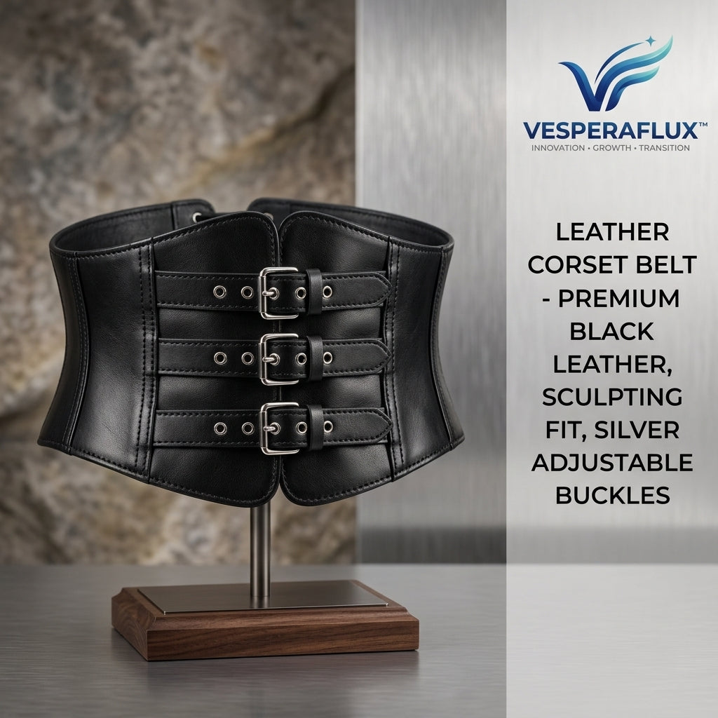 VESPERAFLUX™ Vesper Corset Leather Belt
