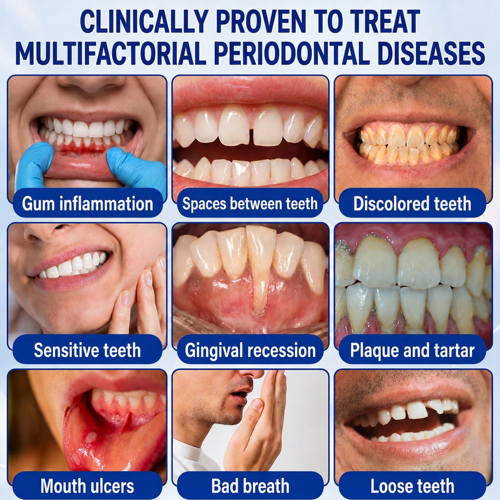 👨‍⚕️✅🦷 HISKIN® GumRevive Periodontal Repair Gel