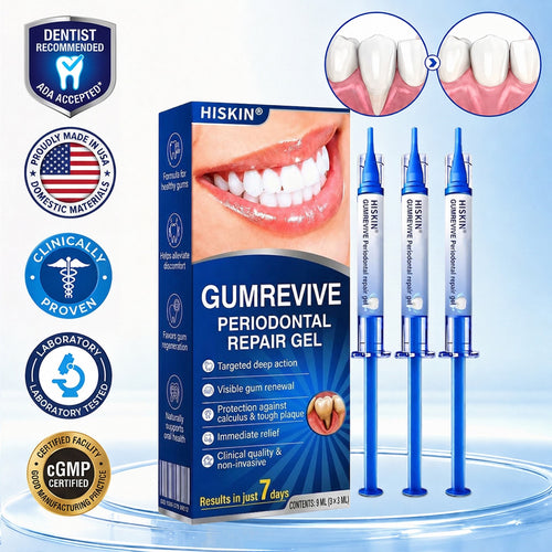 👨‍⚕️✅🦷 HISKIN® GumRevive Periodontal Repair Gel