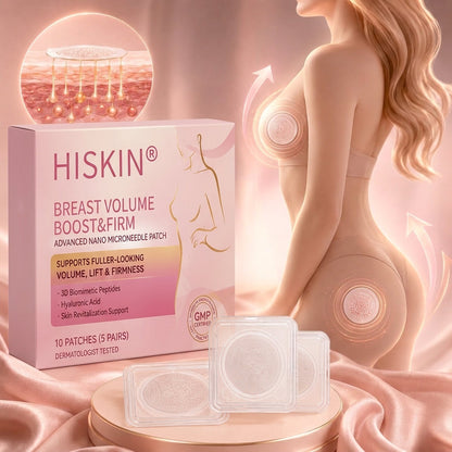 HISKIN® Advanced Volumizing & Firming Micro-Infusion Patch: Targeted Nano-Tech for a Fuller, Lifted Bust