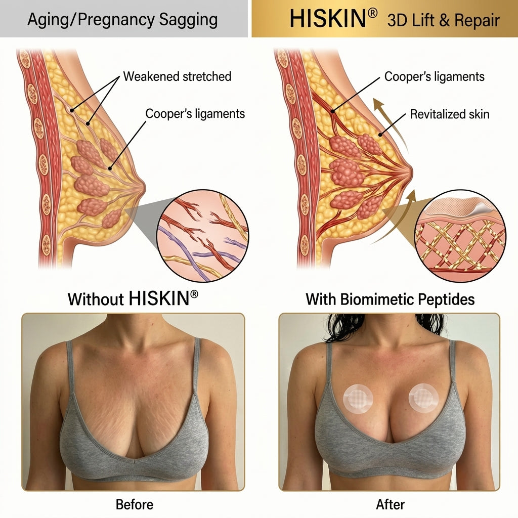 HISKIN® Advanced Volumizing & Firming Micro-Infusion Patch: Targeted Nano-Tech for a Fuller, Lifted Bust