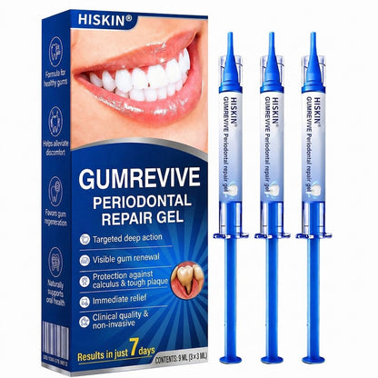 👨‍⚕️✅🦷 HISKIN® GumRevive Periodontal Repair Gel